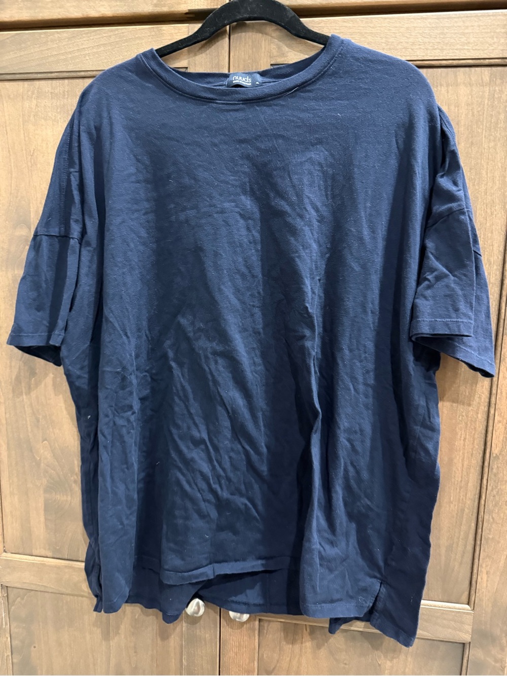 nuuds Classic Navy Crew Neck T-Shirt